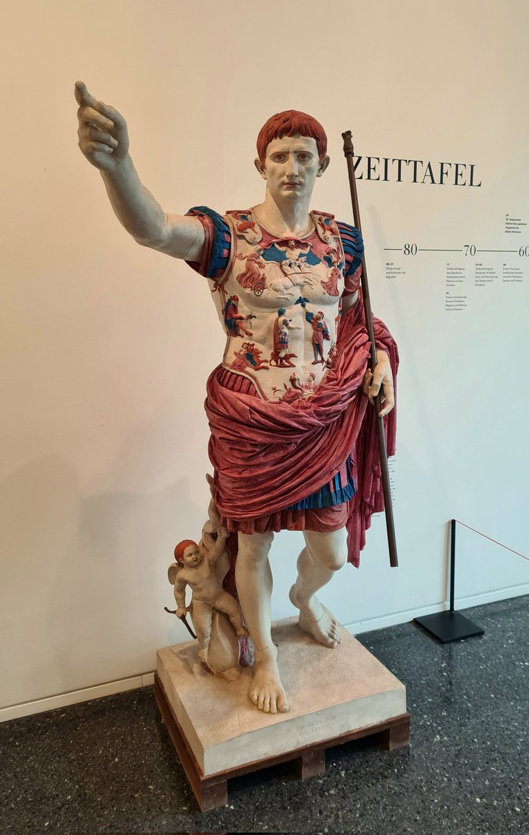 Populärer Pantomimen Darsteller Im Antiken Rom Opernjunkie on Twitter: "Die neuen Bilder des Augustus - Macht und