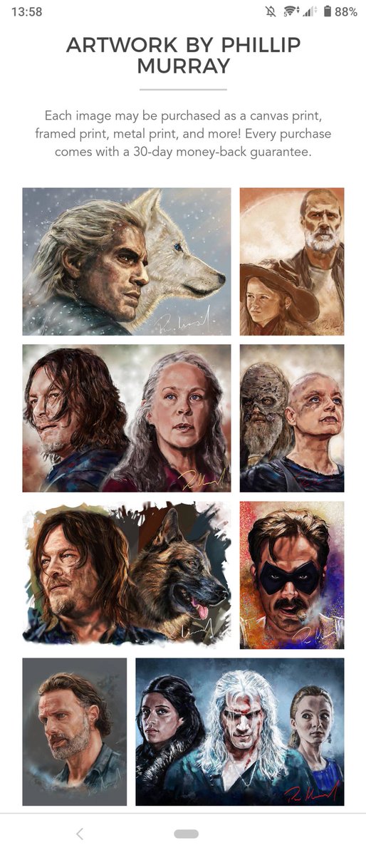 Massive shop update! 
I've just added a ton of new art (Marvel, DC, TWD, Pop stars and more) to my online store with more to be added soon! PLUS a 30% discount on all my paintings by using this code MPHKAS at checkout.
Browse my catalogue here phillip-murray.pixels.com