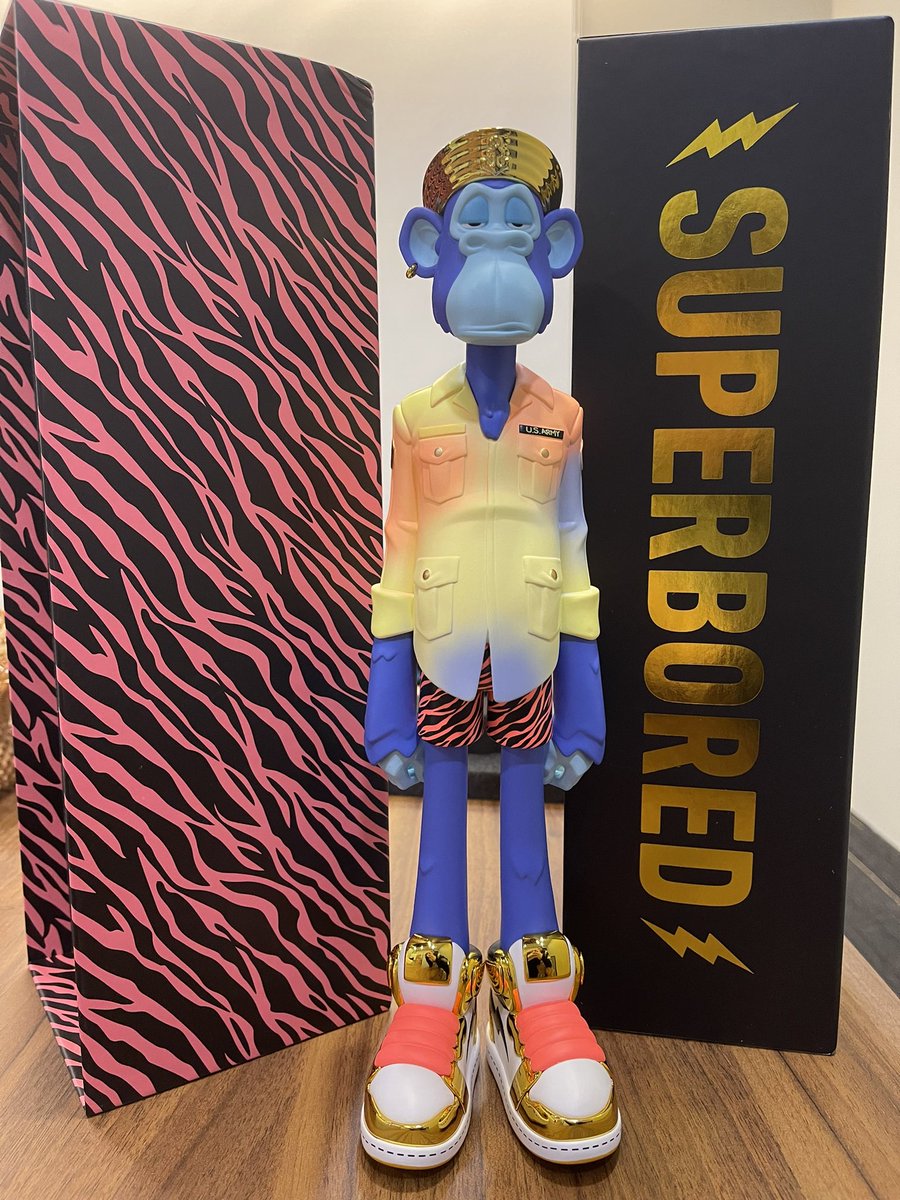 DnfNicky's tweet photo. SUPERBORED 🔥🔥 @SUPERPLASTIC X @BoredApeYC https://t.co/ZRQo8nwv83