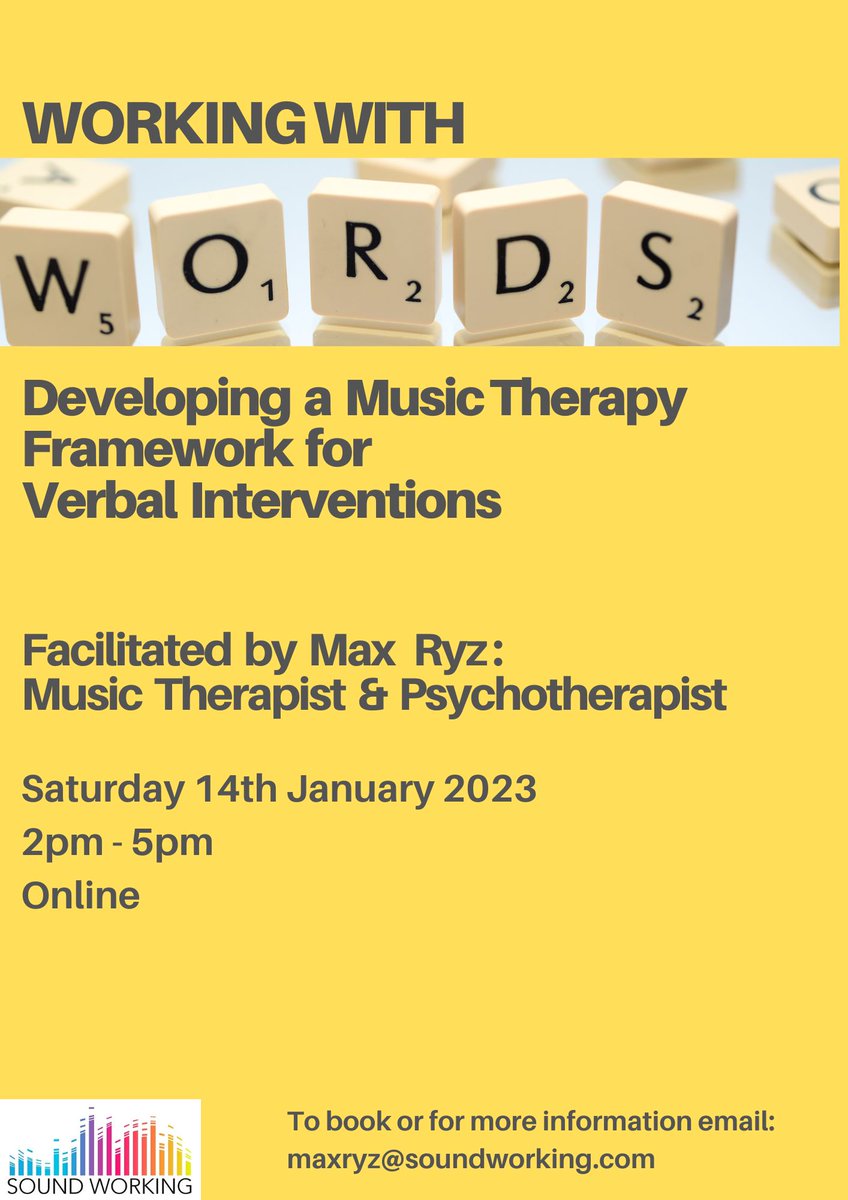 Almost Fully Booked - Only 2 Spaces Left!  
Deadline is this Tuesday.

To book email me at: maxryz@soundworking.com