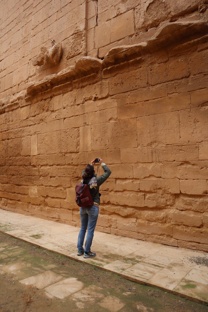 Hatra_IAE's tweet photo. Yesterday the #HaSSP team visited Hatra and its sacred precinct where the main temples were built between the Ist to the III cent. CE. It was a great emotion for us to walk where many of the statues and fragments of our group preserved at the Iraq Museum were discovered
#hatra https://t.co/KkKzIDidSs