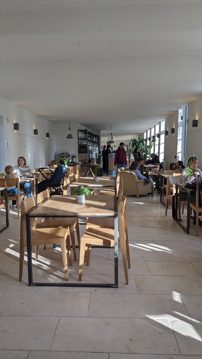 Excellent start to 2023 for #RougeCloitre with epic new café in the renovated building and ULB botanical garden open.