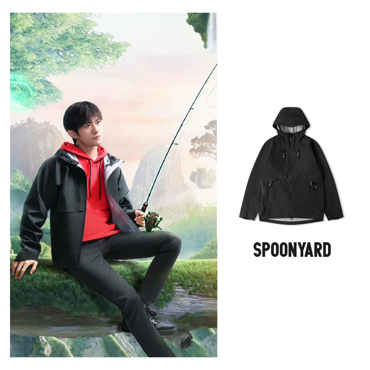 Spoonyard_'s tweet photo. Jackson Yee in SPOONYARD 3 Layer Jacket
#jacksonyee #spoonyard #易烊千玺 #Tmall #天猫 #天猫年货节
@JacksonYee_YT @yy_jacksonqx #TFBOYS #outdoor
Discovery SPOONYARD Collection at https://t.co/eIAnpBYj7t https://t.co/5oPlg0UOkG