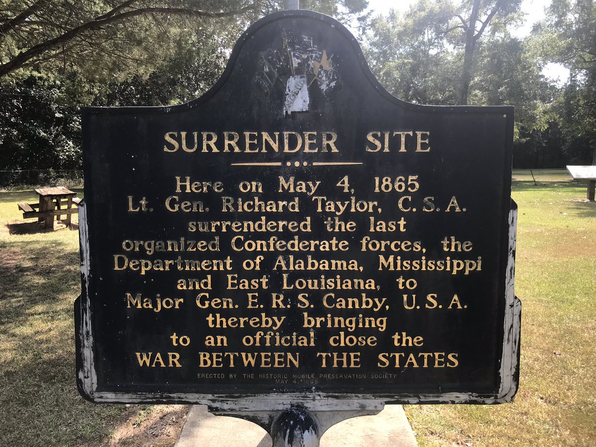 The Siege of Spanish Fort on Twitter "The last actual surrender of the