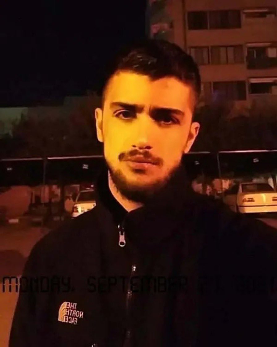 Just before morning prayers, the security guards woke him in his cell and told him to get ready “we want to hang you”. Islamic Republic executed him for the crime of peacefully protesting and demanding freedom.
Mehdi Karami was only 22 years old. His parents were street peddlers.