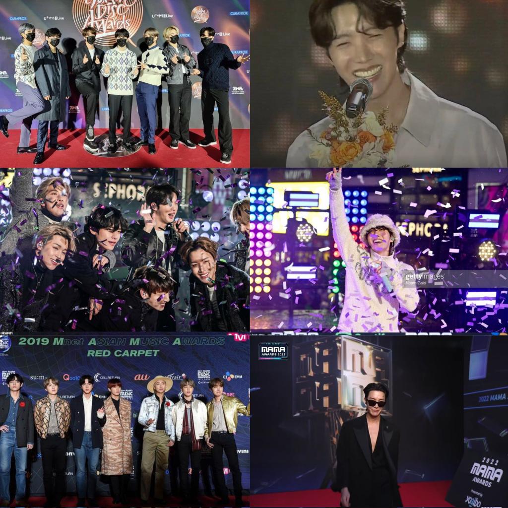 myglosshy's tweet photo. hobi estando en todos los premios/festividades dónde antes estaban los 7 juntos, okay SOY LLANTO https://t.co/jkdl6S3DR0