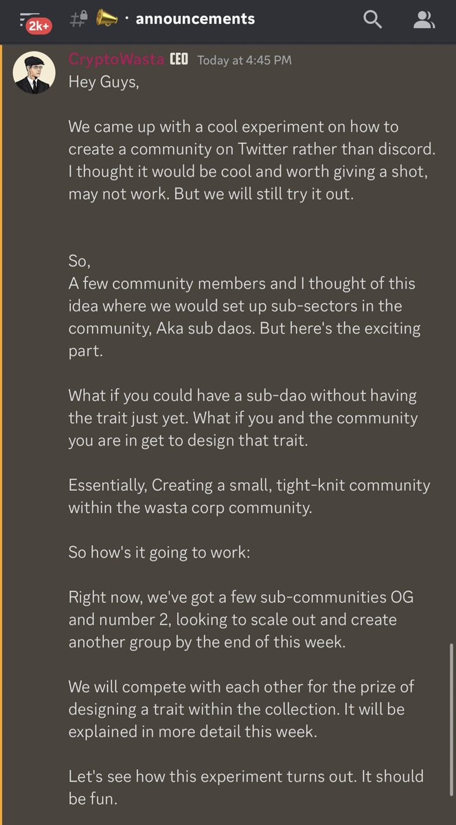 Experiment time. 🧪

This should be fun.