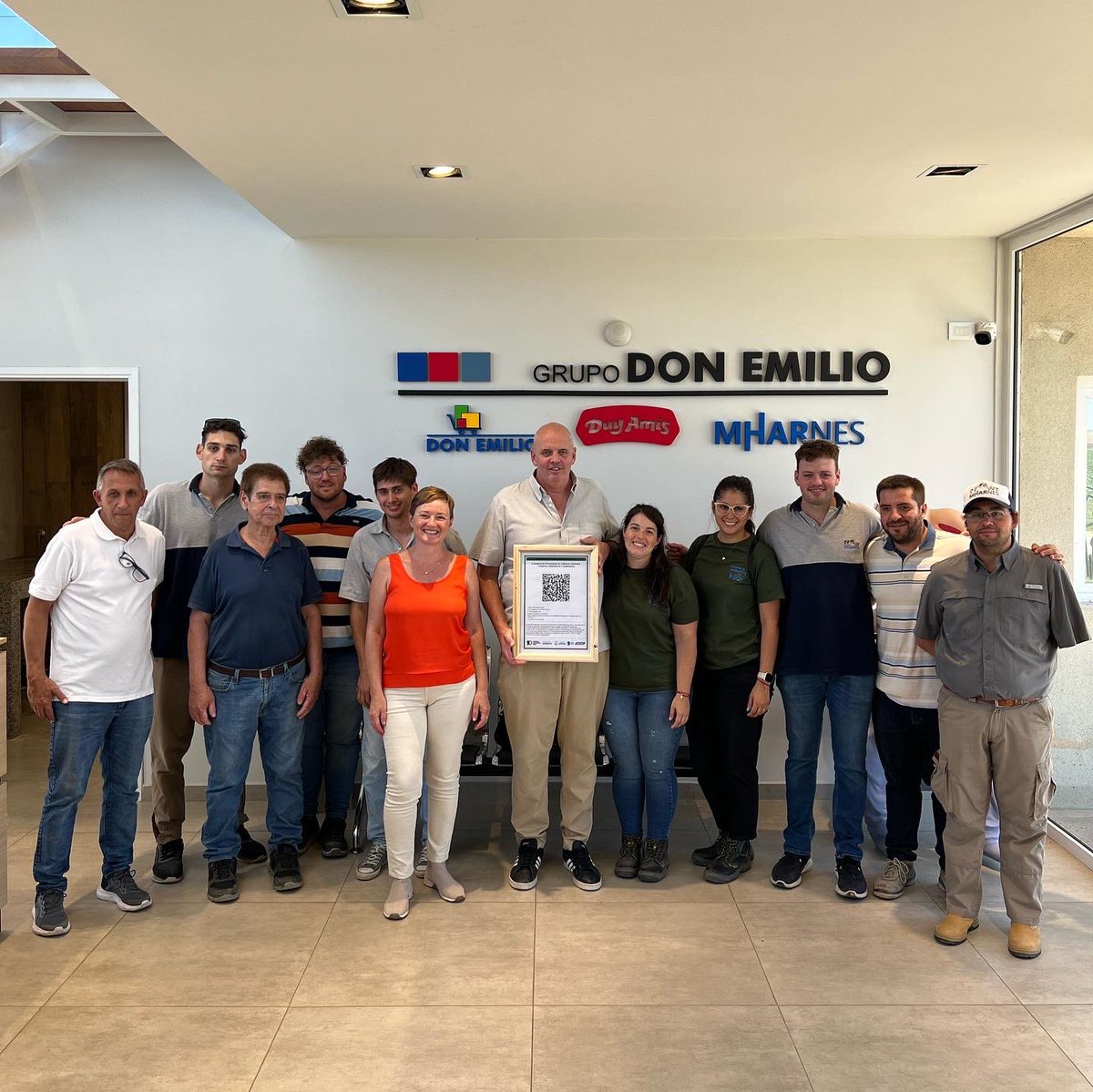GMharnes's tweet photo. 06/01/2023

“Grupo Mharnes primer tambo de la provincia de Córdoba en obtener el certificado ambiental de acuerdo a las exigencias de la ley provincial N° 10.208” https://t.co/fmWkdDRr0G