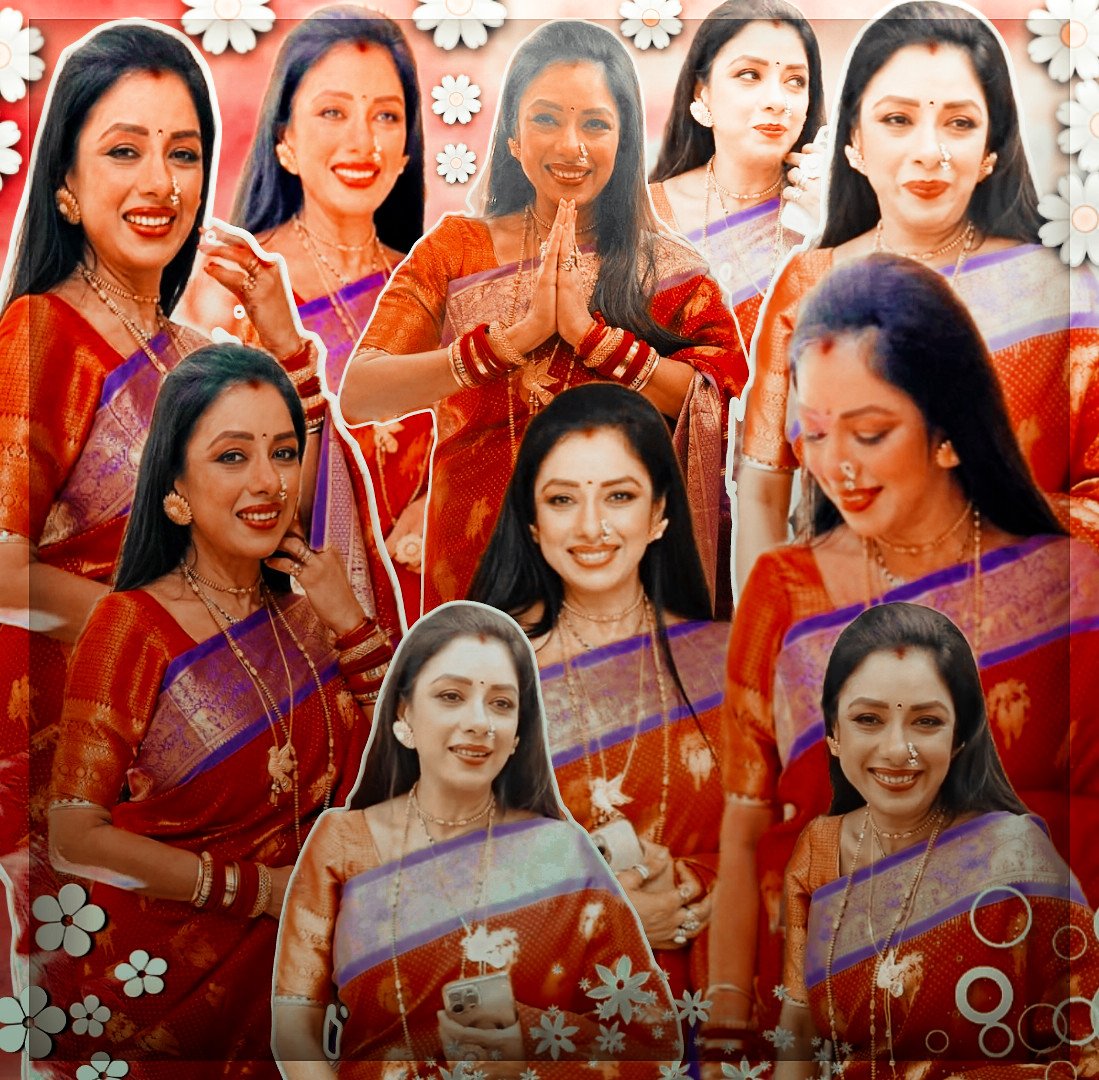 Thanu081's tweet photo. Heavenly gorgeous and prettiest smile 🫶💫💫❤️🤩 
@TheRupali #Anupamaa #RupaliGanguly https://t.co/eTNCEusIHE