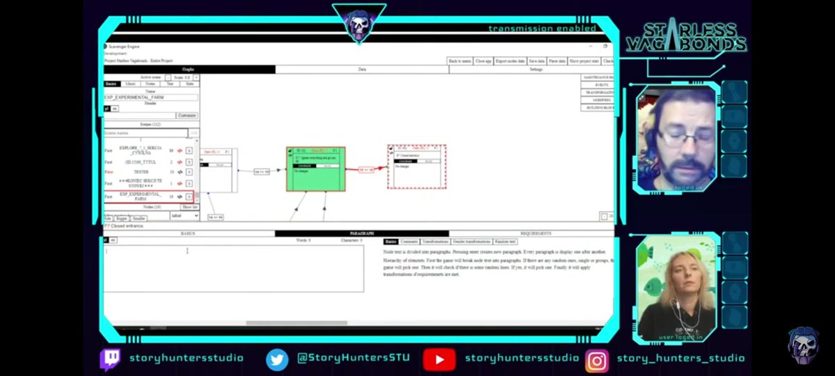 StoryHuntersSTU's tweet photo. New, fresh, interesting streams wait for you this year ☺️ Stay tuned for further information 📢
#indiemobilegame #indiegamedesign #indiegamedeveloper #IndieDevs #interactive #interactivefiction #gamedevelopment #gamerelease #stream #youtube #twitch #discord https://t.co/7ZRjCLrG0X