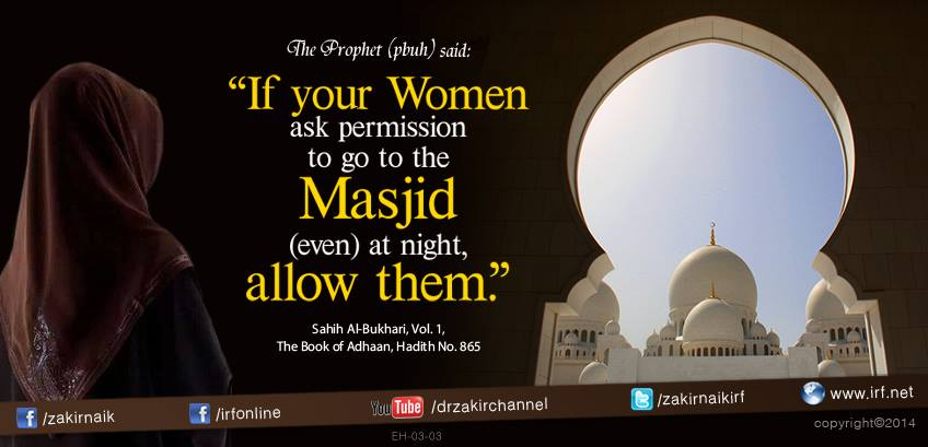 RahbarBanat's tweet photo. Prophet (SAW) said: "Do not prevent your women from going to the mosque, even though their houses are better for them."
"अपनी औरतों को मस्जिद में जाने से न रोको, यद्यपि उनके घर उनके लिए बेहतर हैं।"
"اپنی عورتوں کو مسجد جانے سے نہ روکو، اگرچہ ان کے گھر ان کے لیے بہتر ہیں۔" https://t.co/n0gG5JmDEH