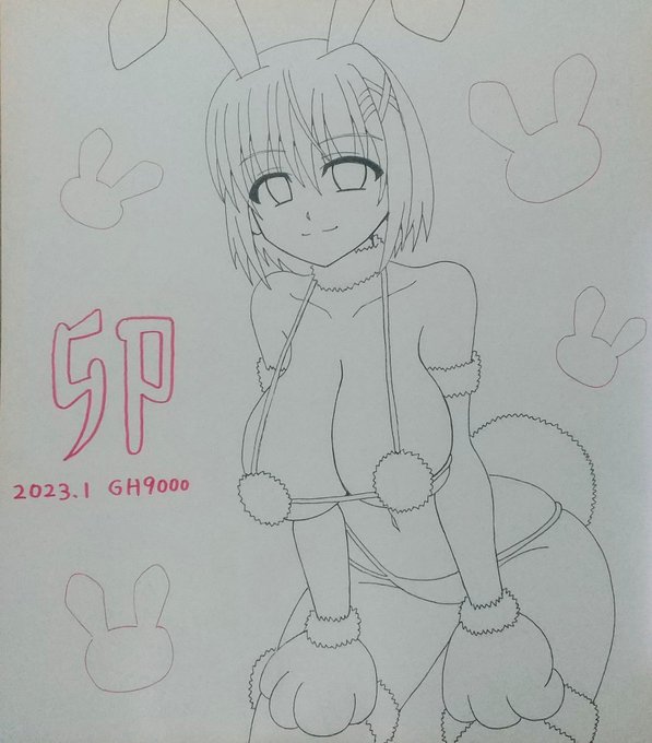 1月の色紙、はやてさん描いてます～😊 