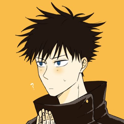 1boy male focus solo black hair school uniform blue eyes ?  illustration images