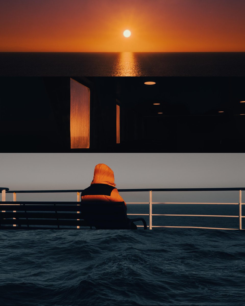 RamisSofi's tweet photo. Viaje en Ferry en versión película https://t.co/llo16Pwpa4