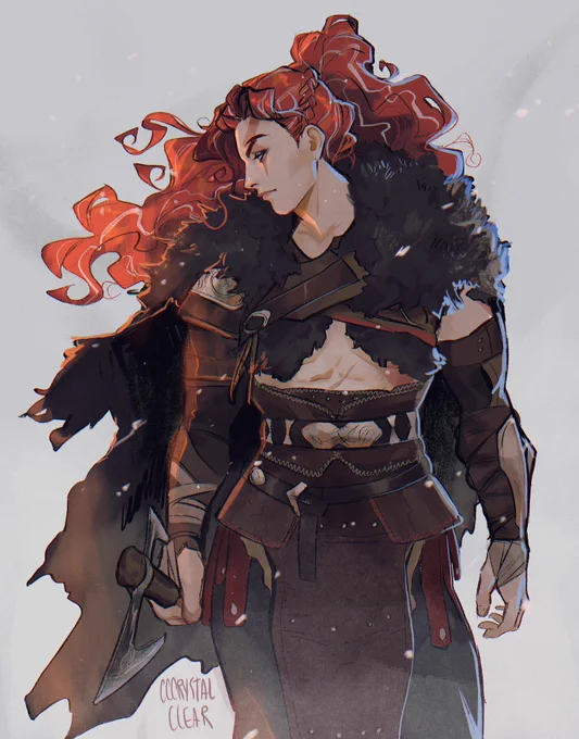 Louise as Kratos 