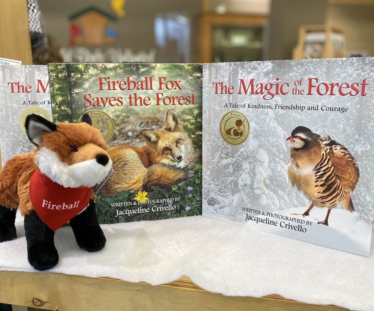 🎉New Product Alert! Fireball Fox presents two enchanting books from award winning author Jacqueline Crivello. These offer stunning photography, introducing the beauties of nature to any young reader! Fireball Fox plushies also available! 🦊🔥🌳 #fireballfox
