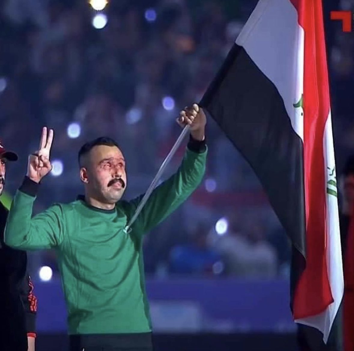 العقيد علاء العيداني ... فقد بصره ليُبصر العراق الحبيب #العراق #خليجي25