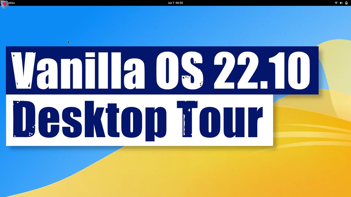 opensourcefeed's tweet image. Vanilla OS 22.10 Desktop Tour
Full Video: youtu.be/iGgI9gO1RNM

#VanillaOS #Linux #opensource
