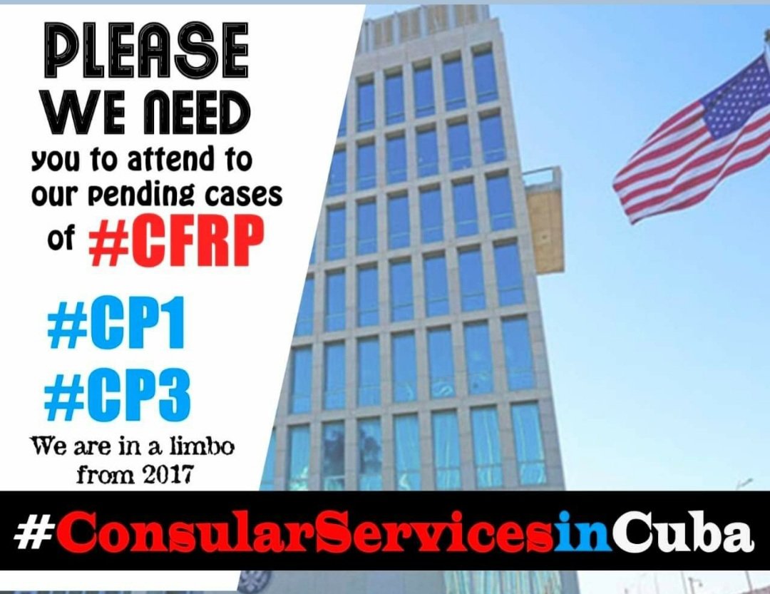 #retomencp3pendiente
#Cubanfamilyparol
#Cp3SomosParole
#CP3
#Cp3ReunificaciónFamiliar
#CFRPCP1CP3
 <a href="/POTUS/">President Donald J. Trump</a> <a href="/USEmbCuba/">Embajada de los Estados Unidos en Cuba</a> <a href="/USCIS_es/">USCIS Español</a> <a href="/WHAAsstSecty/">Bureau of Western Hemisphere Affairs</a> <a href="/StateDept/">Department of State</a> <a href="/SecMayorkas/">ARCHIVED: Secretary Alejandro Mayorkas</a> <a href="/VP/">Vice President JD Vance</a> <a href="/CubaMINREX/">Cancillería de Cuba</a> <a href="/CarlosFdeCossio/">Carlos F. de Cossio</a> <a href="/TravelGov/">TravelGov</a> 
<a href="/MarioJPenton/">Mario J. Pentón</a>
<a href="/AbelZaldivar2/">Abel Zaldivar Preparador</a> 
<a href="/SolisAnnouncer/">Indira Solis</a>