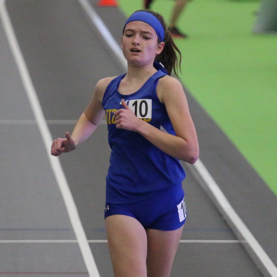 First champion of the 2023 Ocean Breeze Freedom Games is Samantha Mynio! 🇺🇸 

Mynio wins the race walk with a US # 5 time of 7:24.75!