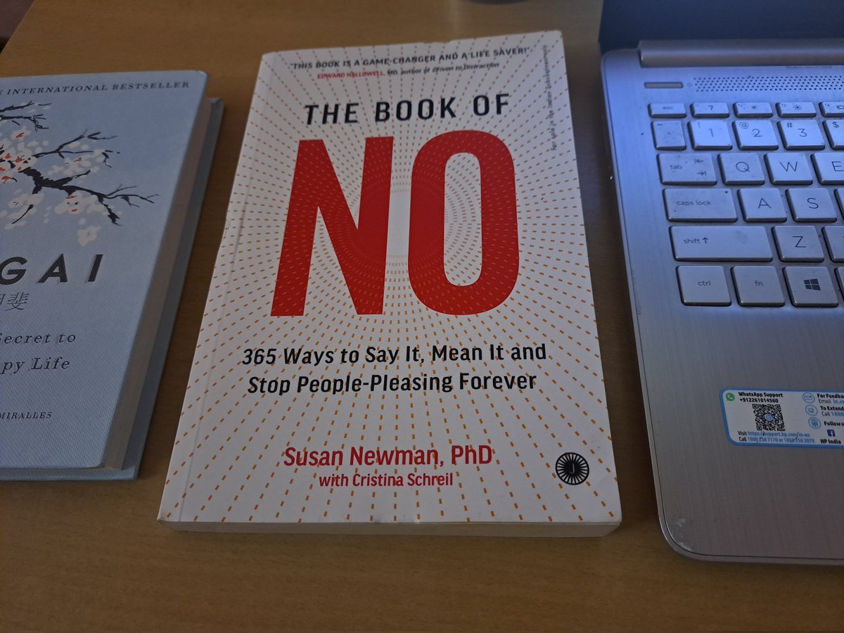 RamkiJeyam's tweet image. Book for this weekend! A must needed one too! #LearnToSayNo