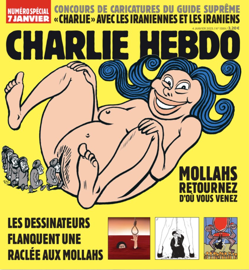 moreaujb23's tweet photo. Ceux qui nous expliquaient que les caricatures du prophète etaient offensantes, nous expliquent que cette une est provocatrice. Nous ne céderons rien aux extrémistes, aux fondamentalistes, aux religieux et à leur soumis, fussent-ils insoumis. #ToujoursCharlie  #CharlieHebdo https://t.co/kzKjOBOUKR