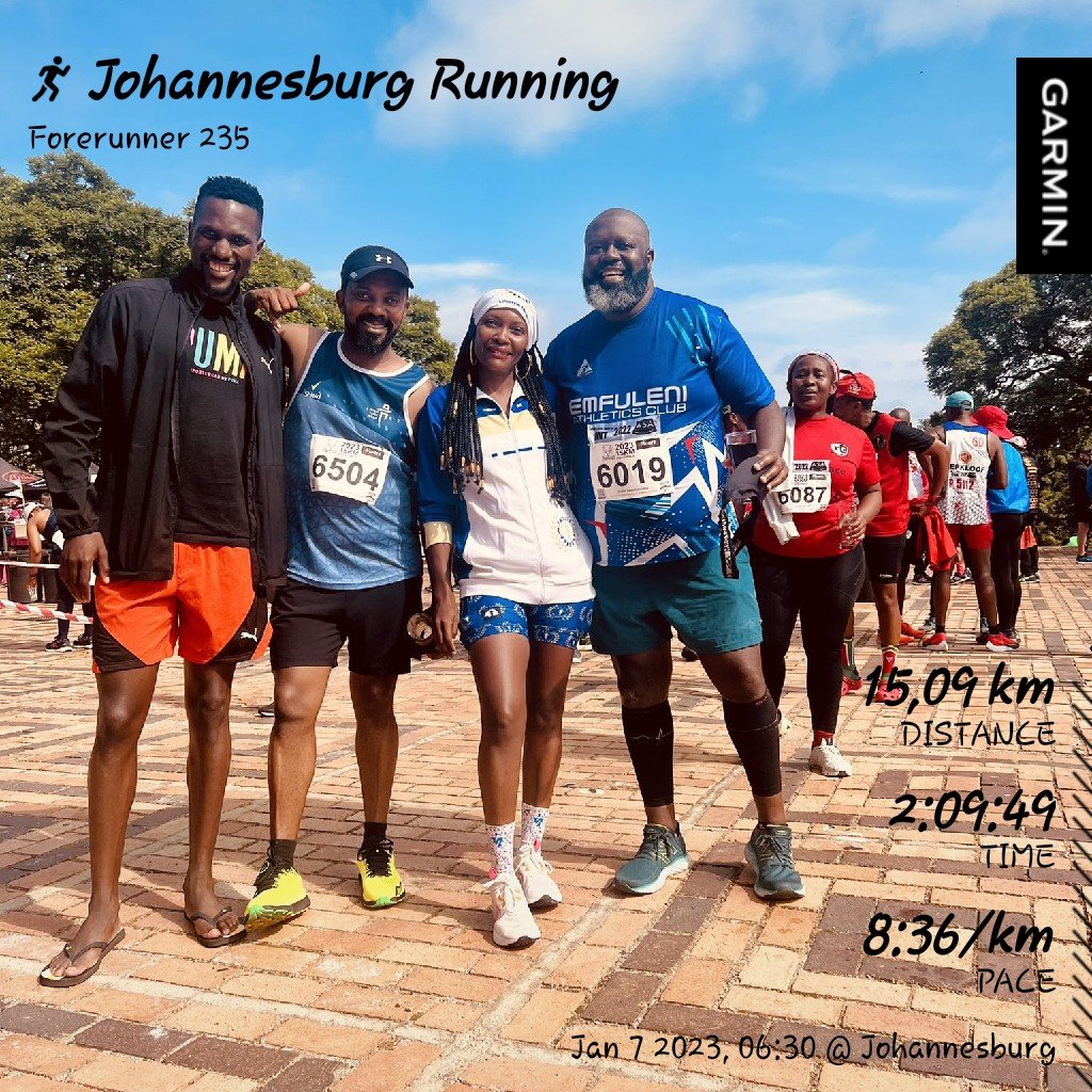 Kudus 15km eya nyesa. That last kilometer into the campus was so unnecessary. But we finished and will be back again next year. Officially 2023 running season has kicked off.  #RunningWithTumiSole #FetchYourBody2023 #TrapnLos #IPaintedMyRun #MentalHealthMatters #DiabetesZA