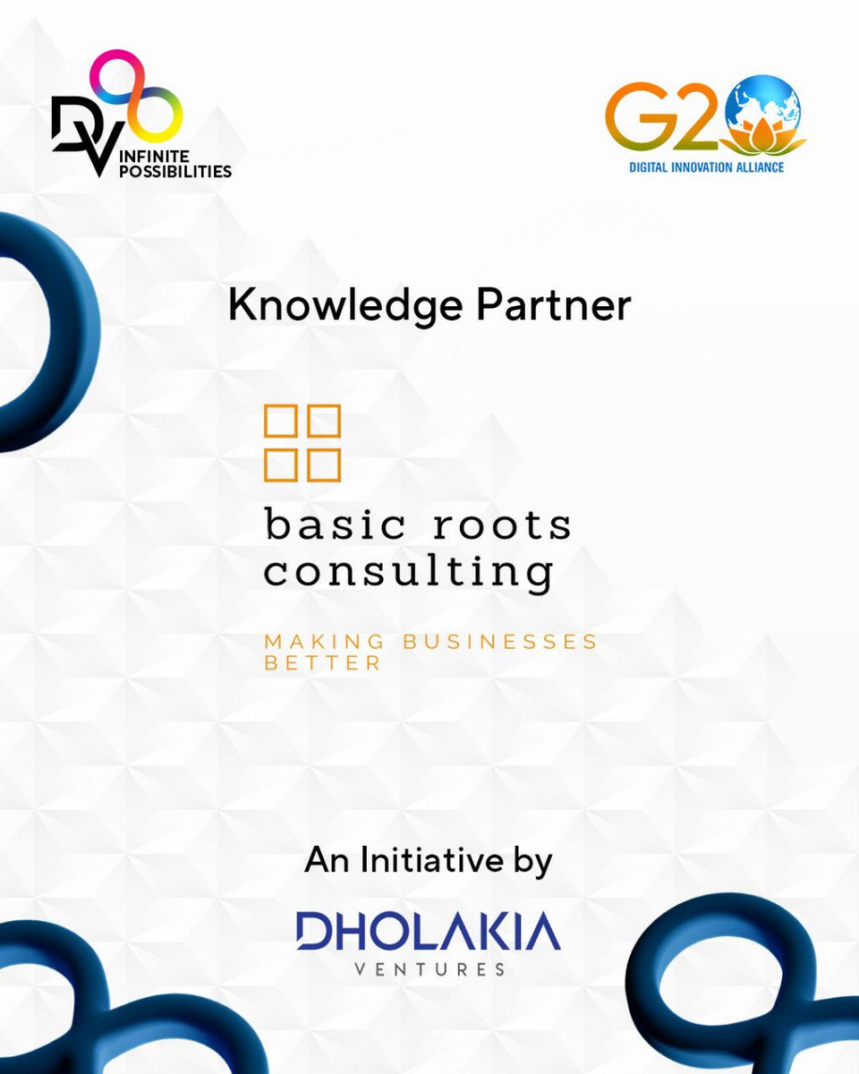 Dholakia Ventures (@dholakiaventure) on Twitter photo Of all the many assets in business, insight is indeed the most powerful. We're glad to have Basic Roots tags on board with us as our Knowledge Partner.
<a href="/g20org/">G20 South Africa</a> Of all the many assets in business, insight is indeed the most powerful. We're glad to have Basic Roots tags on board with us as our Knowledge Partner.
<a href="/g20org/">G20 South Africa</a>