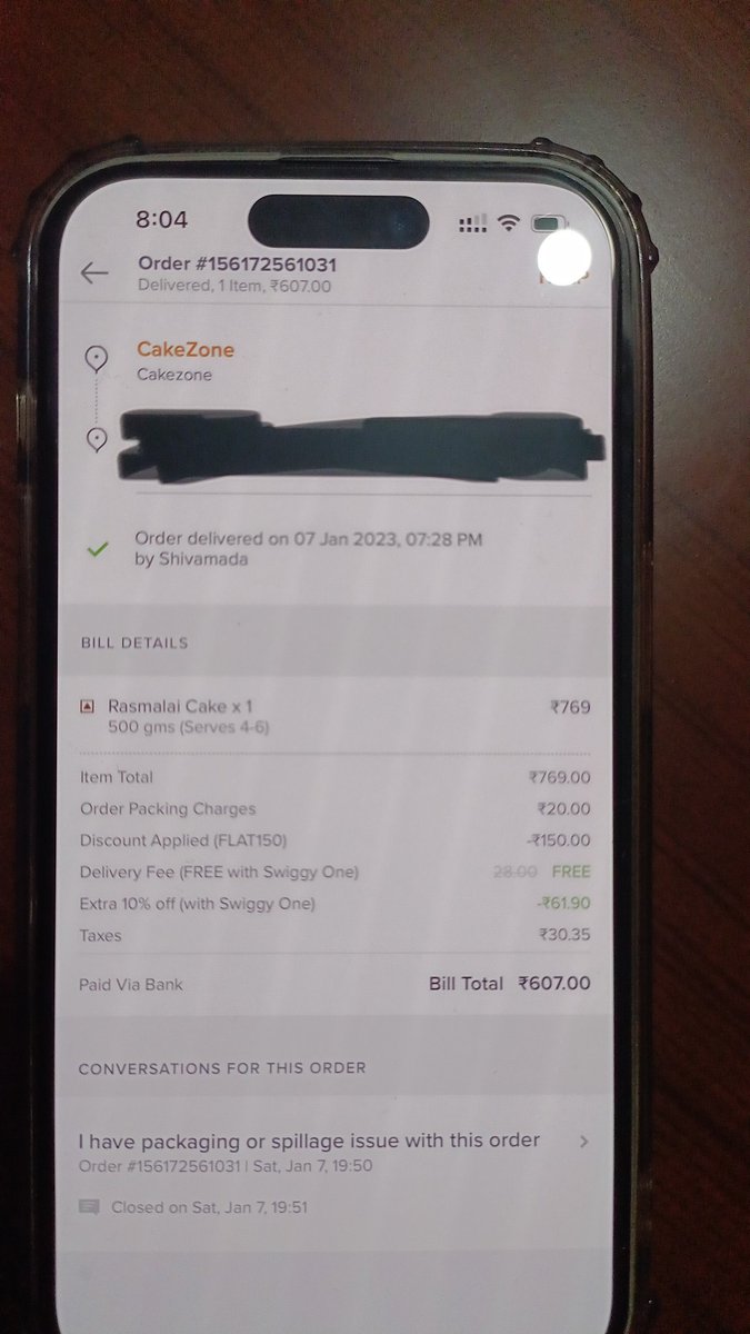 _prashant1994's tweet image. This is the swiggy service and their support.
From past few orders whenever we have concern with the food we get the same response and no support from them so far. Disappointed #dissapointingswiggy #nosupport #swiggy #badswiggyservice #swiggysupport
