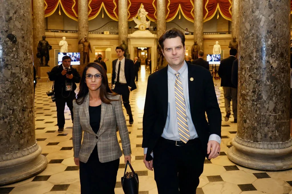 So much respect to the great Patriots .<a href="/mattgaetz/">Matt Gaetz</a> and .<a href="/laurenboebert/">Lauren Boebert</a>. They showed the world what it's like to be principled fighters and stand for something. Because we all know if you don't stand for something, you'll fall for anything. 👏🙌❤️🇺🇸