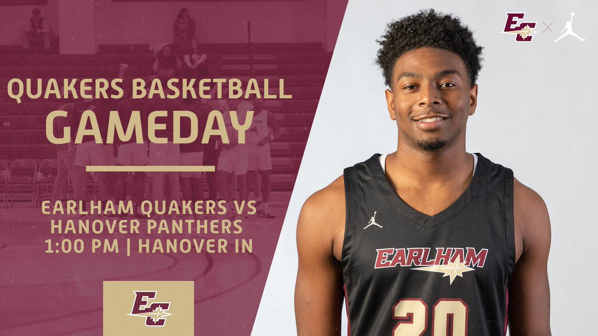 EarlhamBBall's tweet photo. Game Day 
Link: https://t.co/Nr52KniRaG https://t.co/ZZsx9SbdWO