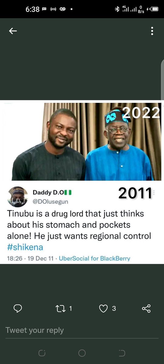 KNaikky's tweet photo. @mrlurvy @AlwaysJayjam @Trueloveolamip1 @cbngovakinsola @OndoAPC @chief_agbabiaka @lollylarry1 @JohnFanimokun @SalmanDuke @OndoFirstBorn If not for #Greed, #Self-centerness & probably #Ignorance how wld sane & supposedly educated youths & young adults go dey stand on D mandate of a senile alleged #Druglord, who says all manners of meaningless stuff during campaigns? 🤔
#Stomack infrastructure patriotism. #Shame! https://t.co/IxpsF4FCoH