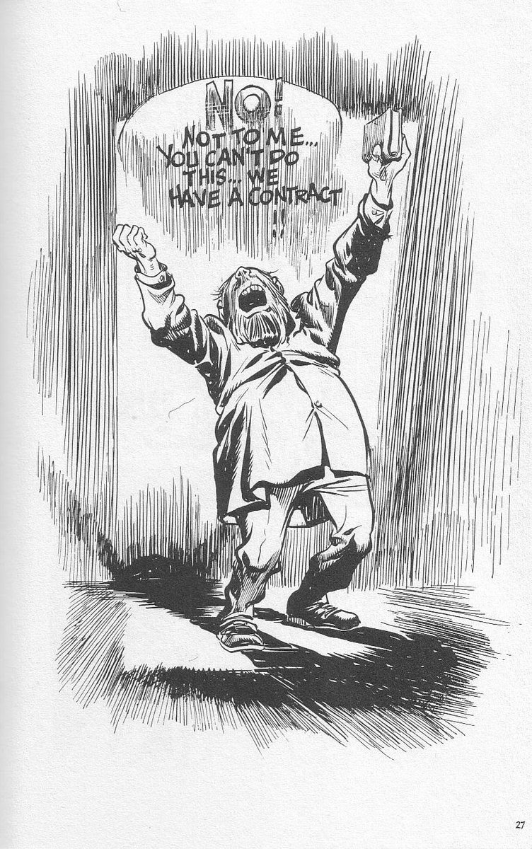Alberto61079562's tweet photo. Un año de cómic (7)

#unaviñetaaldía #unañodecómic #contratocondios #willeisner https://t.co/ZujS2iVo3W