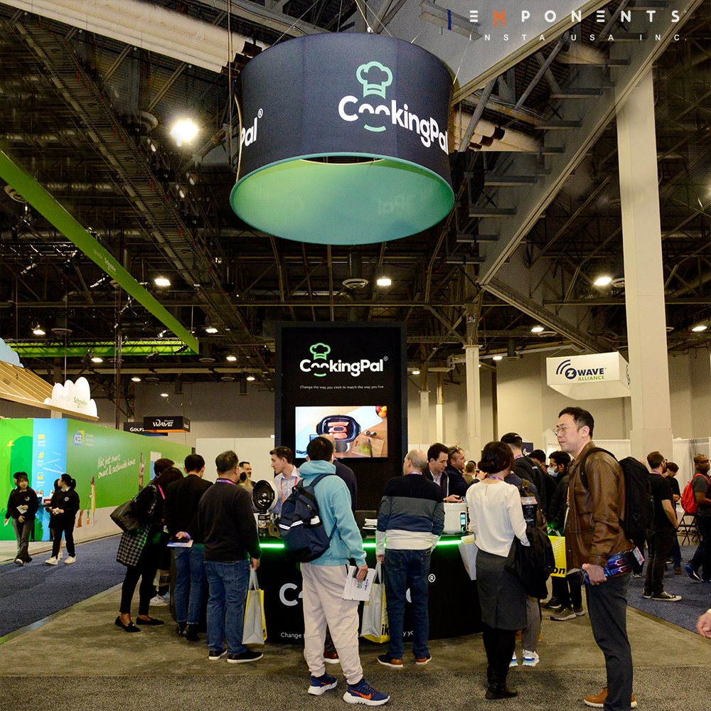 ExponentsUS's tweet photo. Some more from day 3!
Experience the magic of our booths, packed with eager audiences at #ces2023. We had a blast creating these spaces for @nanoleaf @rti_software, &amp; #CookingPal
#lasvegas #ceslasvegas #lasvegas2023 #cestradeshow #tradeshows #cesshow2023 #exponents #teamexponents https://t.co/BBRHp7WxpL