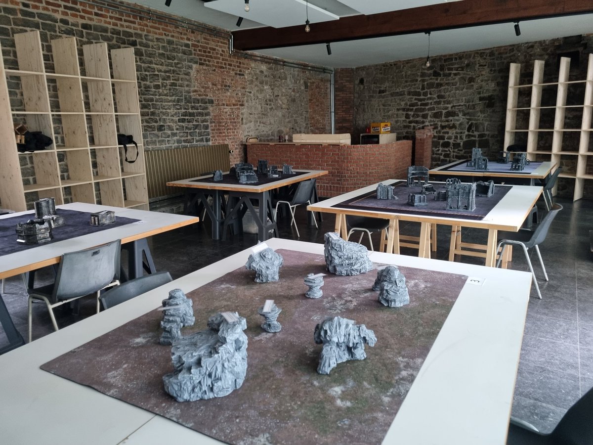 Sombremine's tweet image. 5men Team tournament tomorrow.
#ageofsigmar #Towerconquest 
All is ready 
#TOing