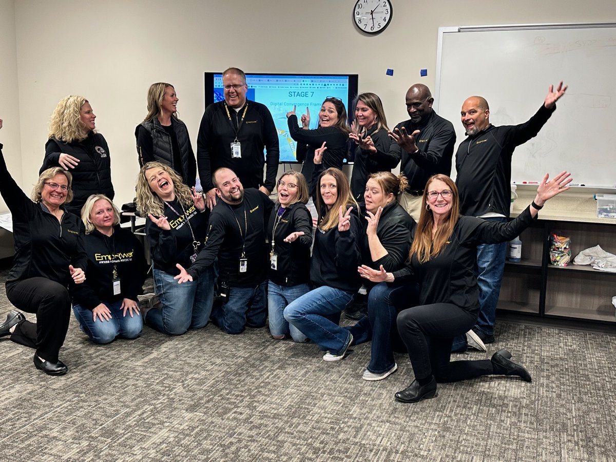 Falcon Zone reached Stage 7 of Digital Convergence today!  Congratulations!  Looking forward to ncdc23.com <a href="/modernteacherco/">Modern Teacher</a>