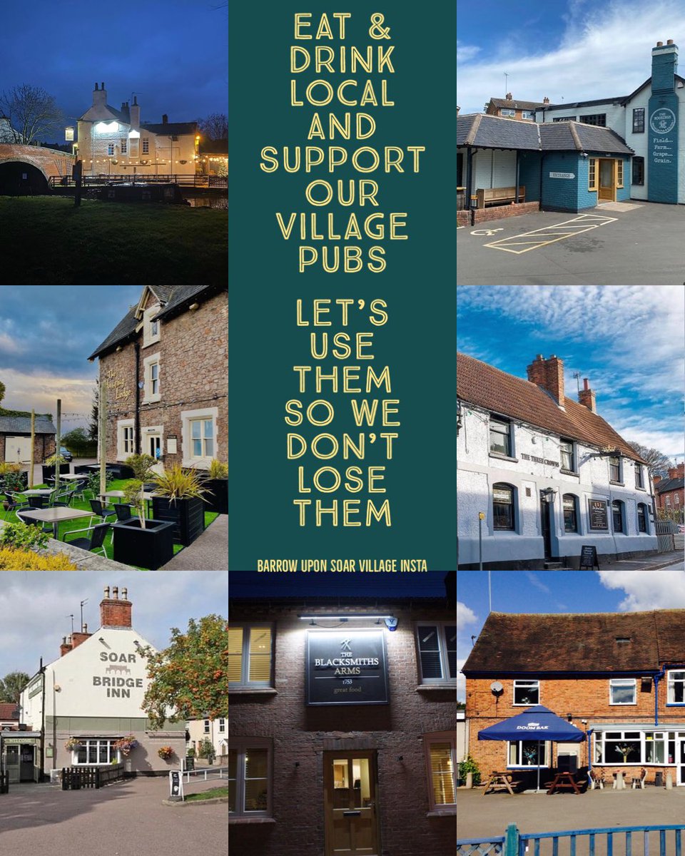 Villagers, a quick reminder to please, please, please keep using the local pubs through January &amp; the winter months
If moneys to tight to head down for a beer &amp; food then please like their posts, add a comment &amp; share with your followers as it all helps the pubs raise awareness