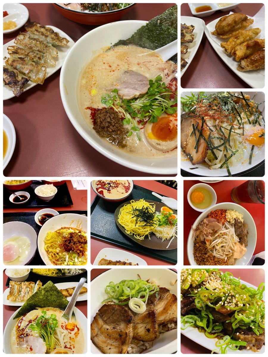 preppylovin's tweet photo. うーん、悲しすぎる😭
昨日から、カレンダーを見ながら、あと何回ぐんぽうへ行けるか考え中🍜🥟🤔
#ぐんぽう　#白小盛り1辛　#餃子 https://t.co/xhzTiOBCum