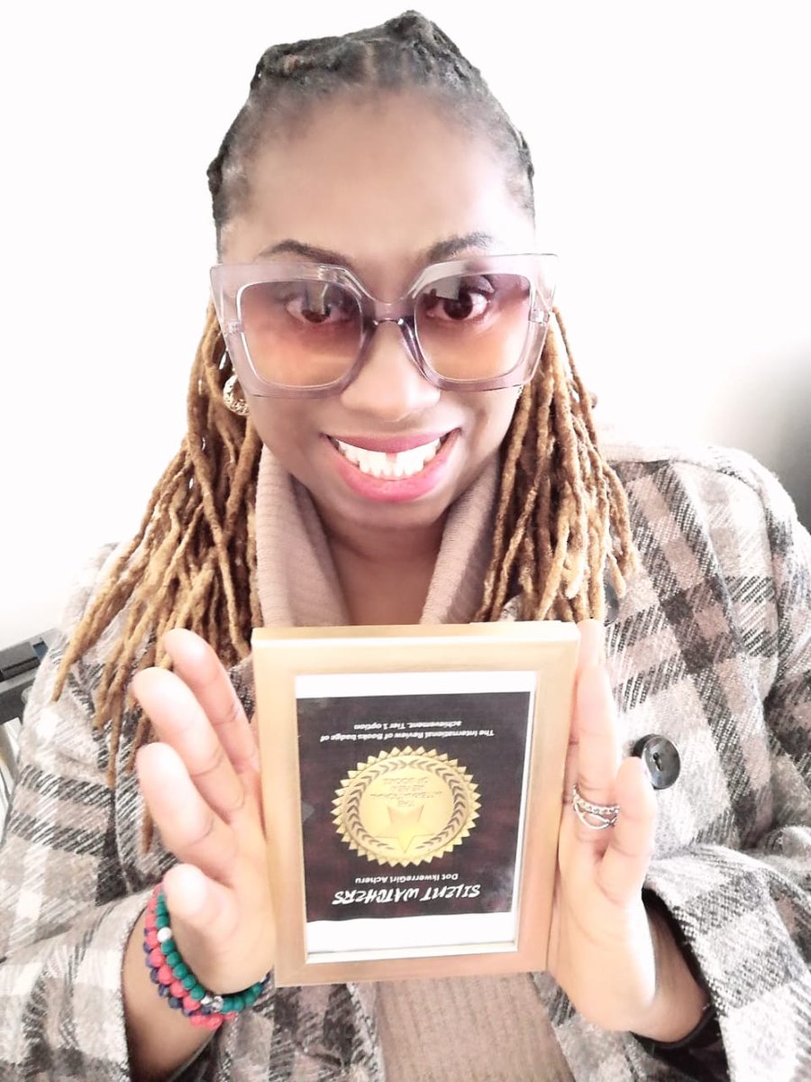 Talk2Dot's tweet photo. A well deserved award from International Book Reviews
https://t.co/C31EcIiyRW #SilentWatchers #SWByTalk2Dot #Talk2Dot #DomesticAbuse #Trending @jazzsari @hanbasilich @elekwa_sam @CommissionerDA @BookBub @BooksGS1 @dviolenceuk @BooksGS4 @vicderbyshire @VictoriaLIVE @IkwerreGirl https://t.co/wNTS0Zqx0H