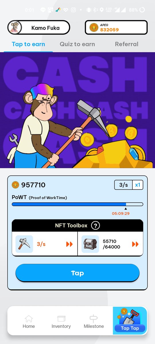 numnum2210's tweet image. apenoveもう息してない…？
apegold80万くらい溜まったけど…
#APEmove 
#STEPN