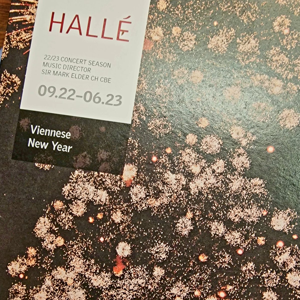 Looking forward to Viennese New Year with <a href="/the_halle/">The Hallé</a> <a href="/stevebell62/">Stephen Bell</a> 🎶🎻🎺🎷📯