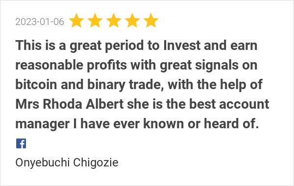 MasterAccountng's tweet photo. New 5.0-star Review: "This is a great period to Invest and earn reasonable profits with great signals on bitcoin... https://t.co/4tnstaIpKB