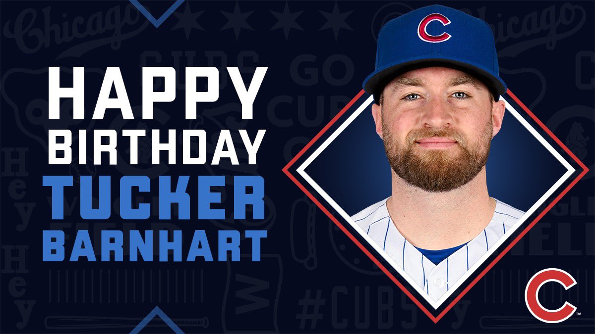 Chicago Cubs on X: Wishing a happy birthday to @Tucker_Barnhart! 🥳   / X