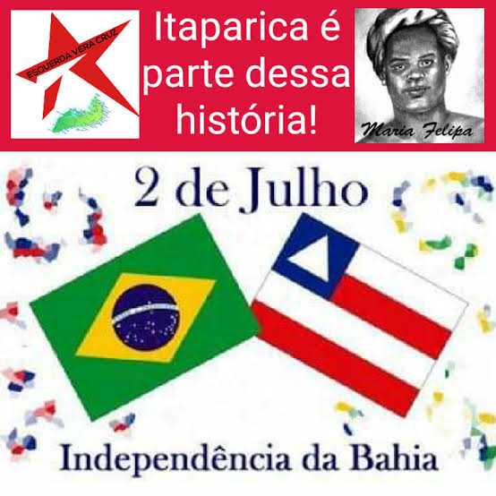 Vanders17730543's tweet photo. Se não fosse o 7 de Janeiro de 1823 em Itaparica, não teríamos o 2 de Julho na Bahia neste mesmo ano. Parabéns Itaparica pelo 200 anos desta batalha de extrema importância para nossa Bahia. 
#TamoJuntoBMD https://t.co/TLLMOnif1b