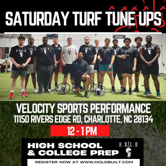 It’s going down at 12pm today at Velocity Sports Performance. Trust me, you want to be in the building!!!

#ThisisHOLD