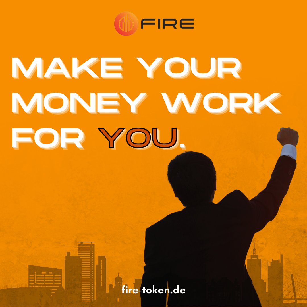 bit.ly/firetoken_de

With Fire Token, we help you live life to the fullest. Have you participated in any real estate investments? How did it turn out?

Join the community now and sign up via fire-token.de.

#firetoken  #cryptoinvestor #investmentopportunity