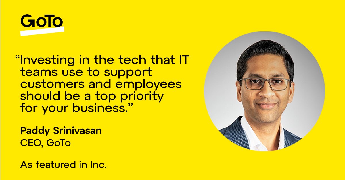 Higher workloads and inefficient tools. It's a spooky pairing and IT teams are facing both. 👻

See how GoTo CEO <a href="/Paddix/">Paddy Srinivasan</a> recommends getting ahead of these challenges. #ITtalent bit.ly/3WaTuI7