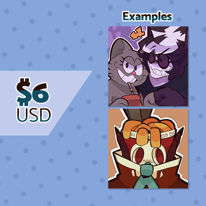 WickNoodle's tweet photo. 🍥 OPEN Icon Commissions !🍥
Only 6 slots! :D
🍥 #commisionssheet #commissionsopen #digitalart #artistsontwitter 🍥 https://t.co/wfXoDZ41El