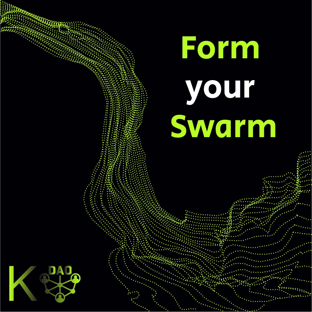 SwarmsFinance's tweet image. What if you could form a voting group with your friends, or anyone else, and just vote over blockchain transactions and things together on Kadena?

Vote to transfer, swap, manage liquidity &amp;amp; swarm together as a Hive with Swarms.finance 

#vote #kadena #DAO #blockchain