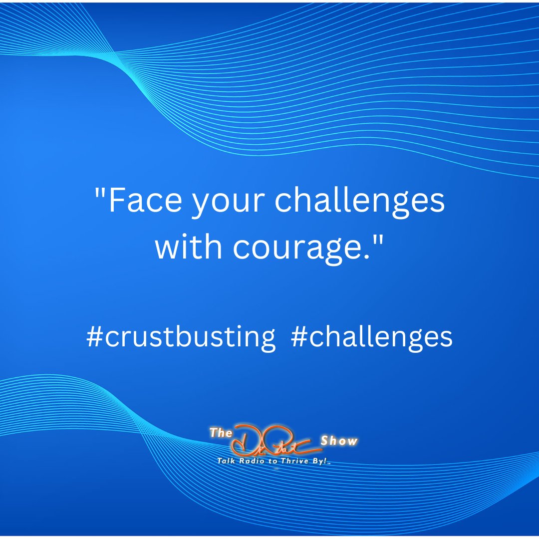 TheDrPatShow's tweet photo. Helping you face your challenges with courage! #crustbusting #challenges #courage #liveradio #livetv #coaching #inspiration #thedrpatshow #drpatshow #drpat #patbaccili #transformation https://t.co/xawjll0pZa
